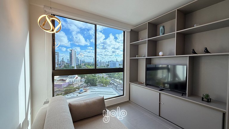 Rooftop Agamenon Prince - Flat no Centro do Recife