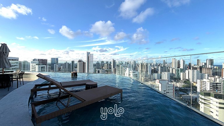 Flat -Boa Viagem, Ed. Praia de Gameleira #902