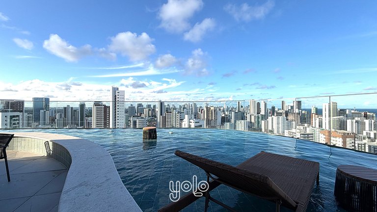 Flat -Boa Viagem, Ed. Praia de Gameleira #902