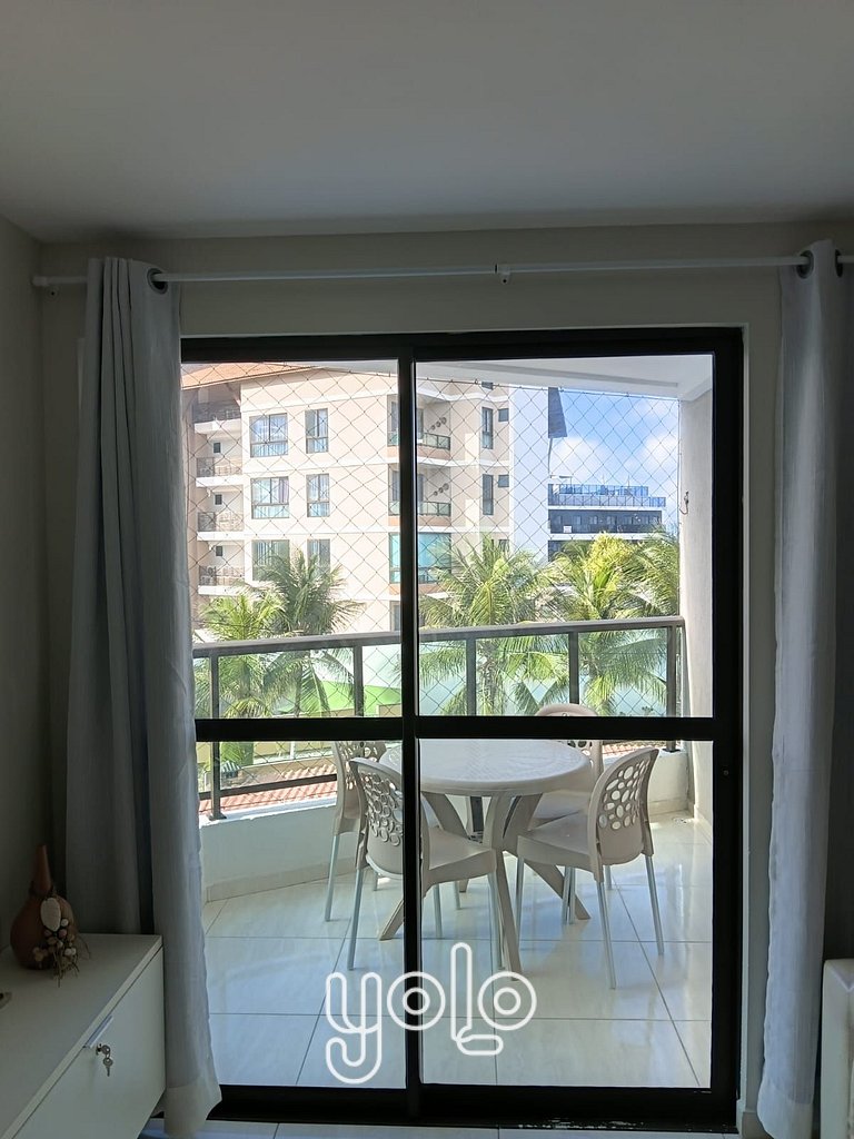 Flat 3Q no Aloha Residence – Porto de Galinhas