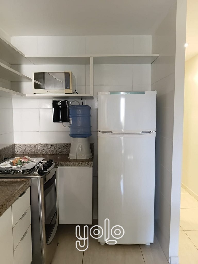 Flat 3Q no Aloha Residence – Porto de Galinhas
