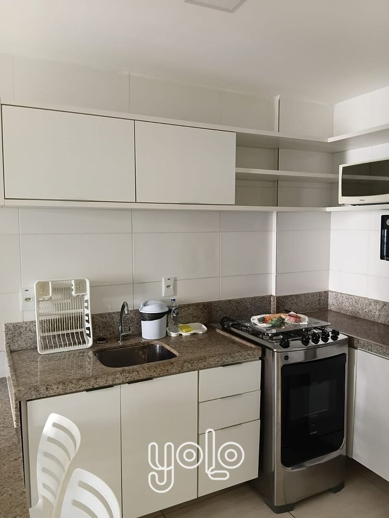 Flat 3Q no Aloha Residence – Porto de Galinhas