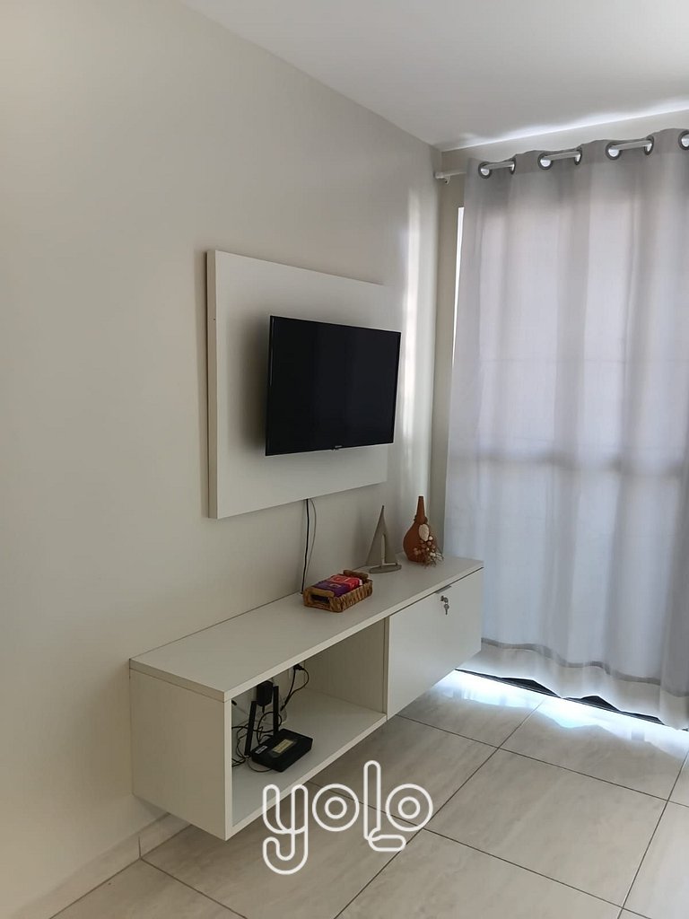 Flat 3Q no Aloha Residence – Porto de Galinhas