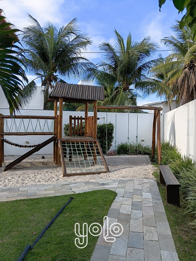 Flat 3qts no Aloha Residence – Porto de Galinhas