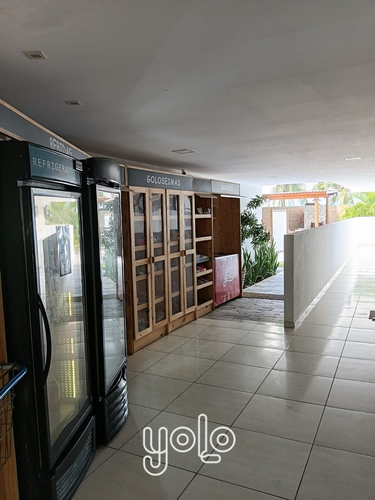 Flat 3Q no Aloha Residence – Porto de Galinhas