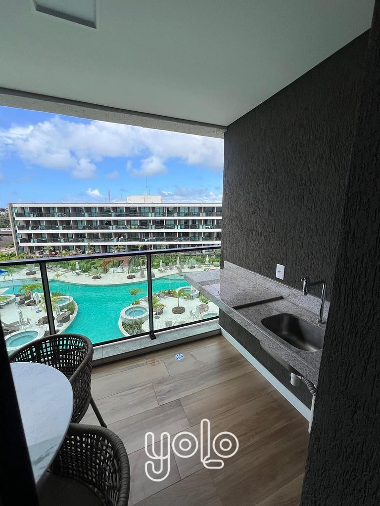 Studio vista piscina - Beach Class Verano #316