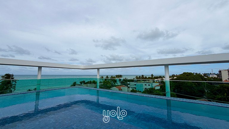 Studio no Hoa Beach Flats - Tamandaré #106