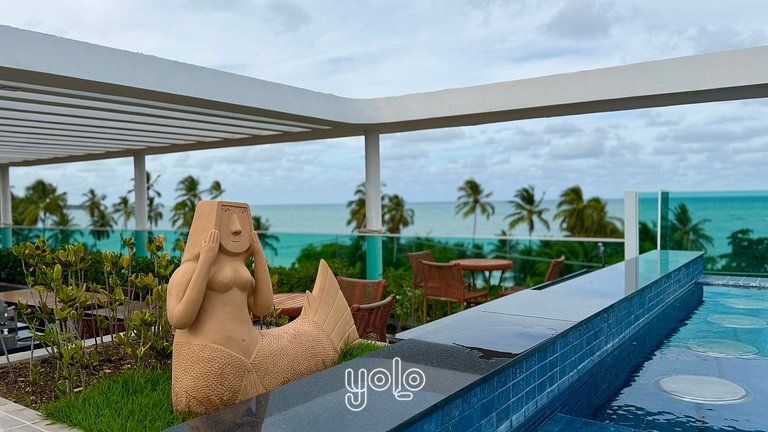 Studio no Hoa Beach Flats - Tamandaré #106