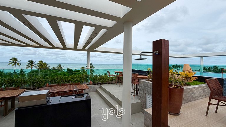 Studio no Hoa Beach Flats - Tamandaré #106