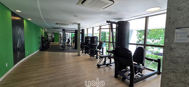 Beach Class Convention - Flat 2 quartos #901