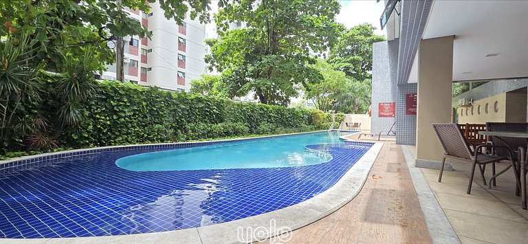 Beach Class Convention - Flat 2 quartos #901