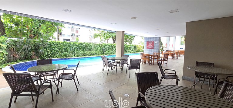 Beach Class Convention - Flat 2 quartos #705