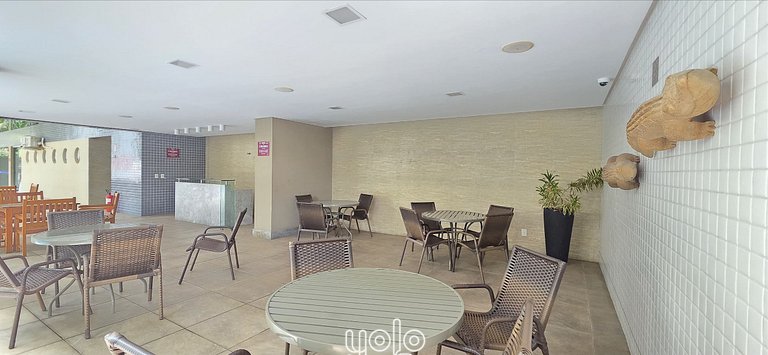 Beach Class Convention - Flat 2 quartos #901