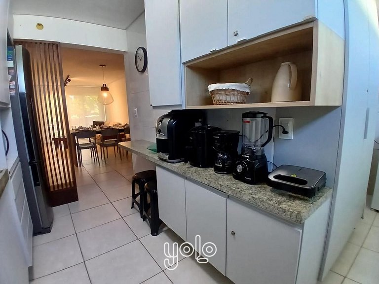 Duplex com varanda gourmet em Carneiros #101