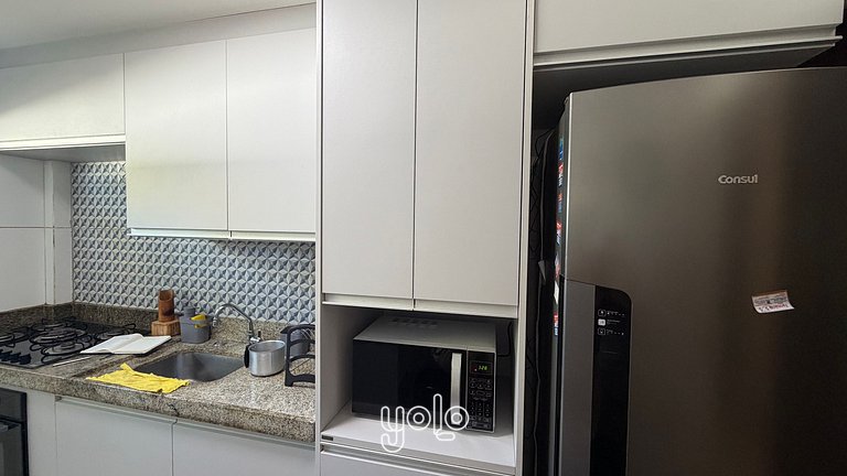 Duplex com varanda gourmet em Carneiros #101