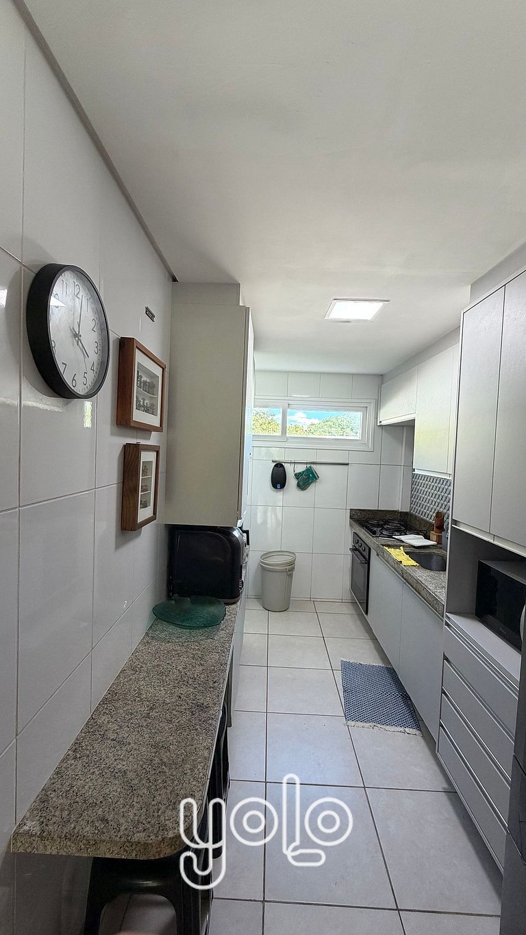 Duplex com varanda gourmet em Carneiros #101