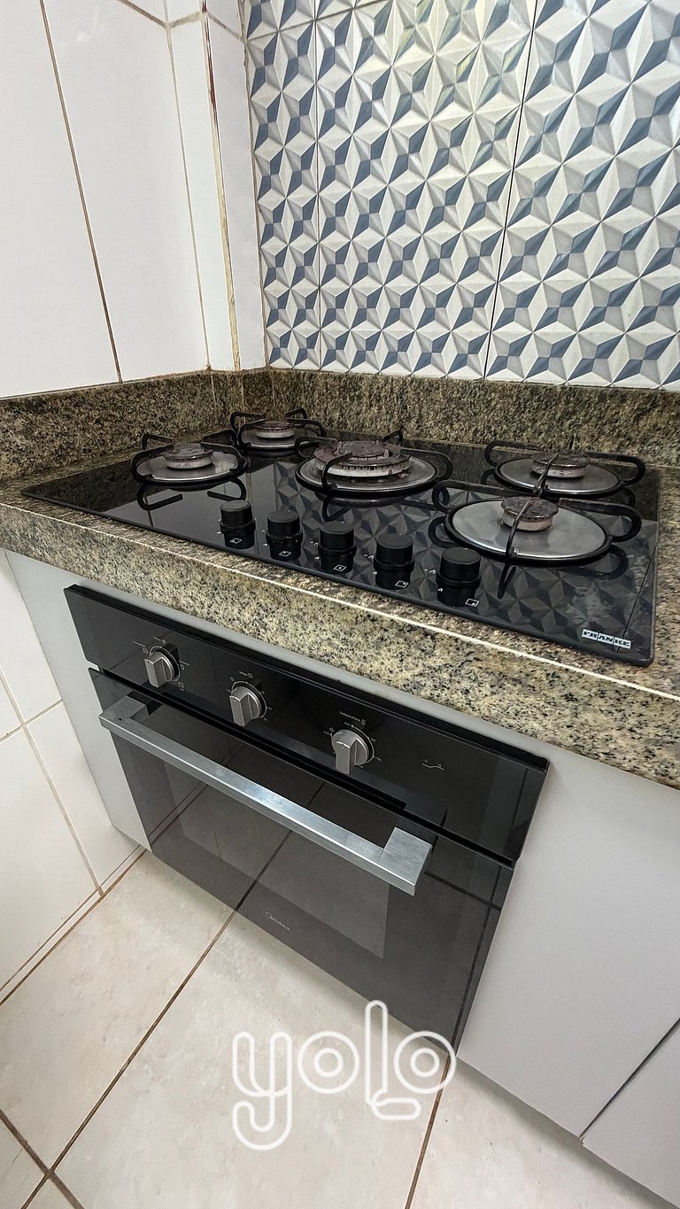 Duplex com varanda gourmet em Carneiros #101