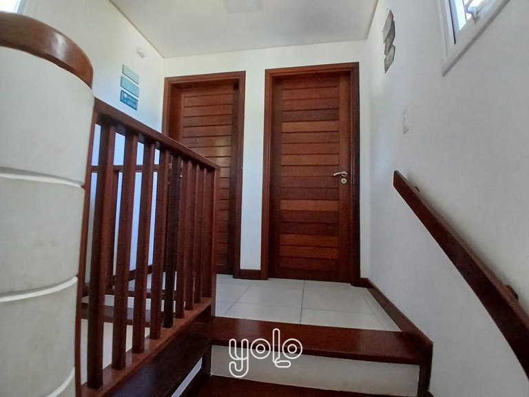 Duplex com varanda gourmet em Carneiros #101