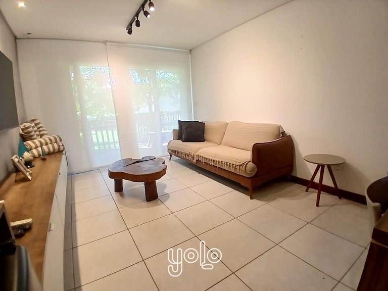 Duplex com varanda gourmet em Carneiros #101