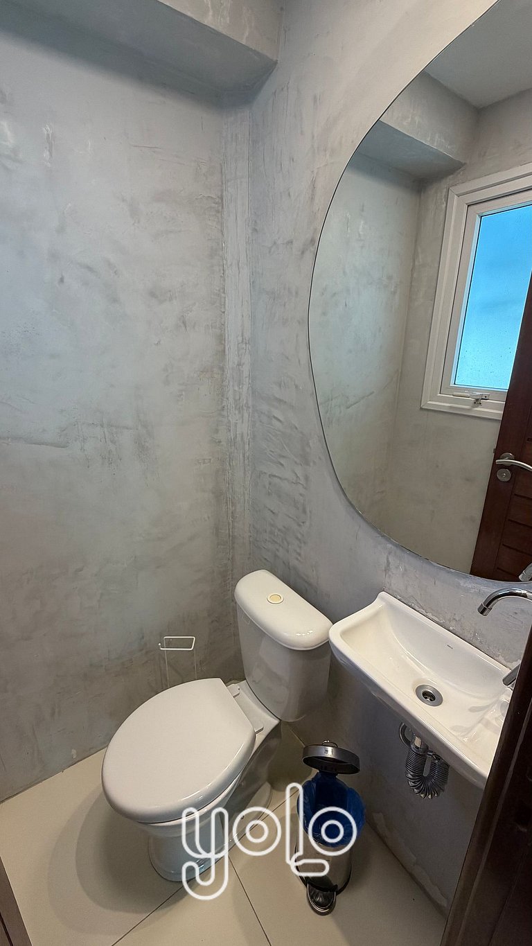 Duplex com varanda gourmet em Carneiros #101