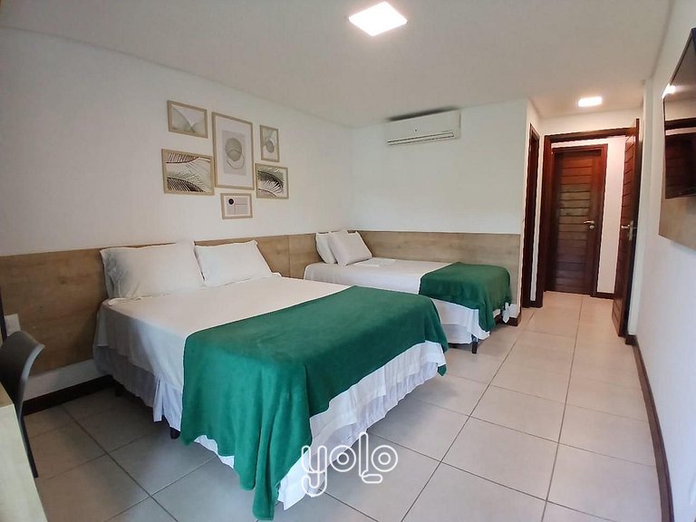 Duplex com varanda gourmet em Carneiros #101