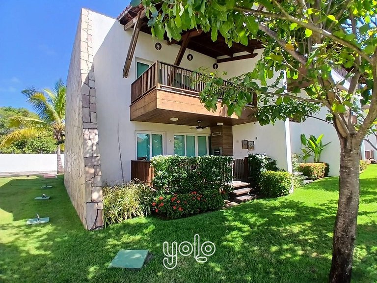 Duplex com varanda gourmet em Carneiros #101