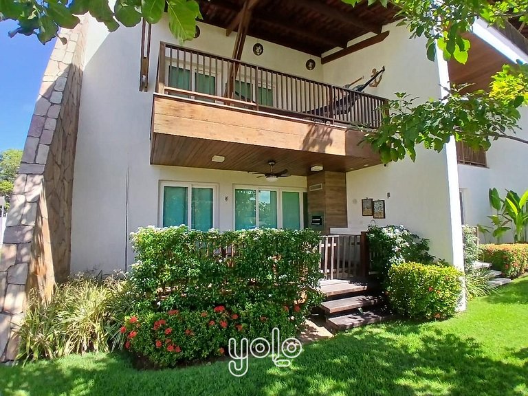 Duplex com varanda gourmet em Carneiros #101