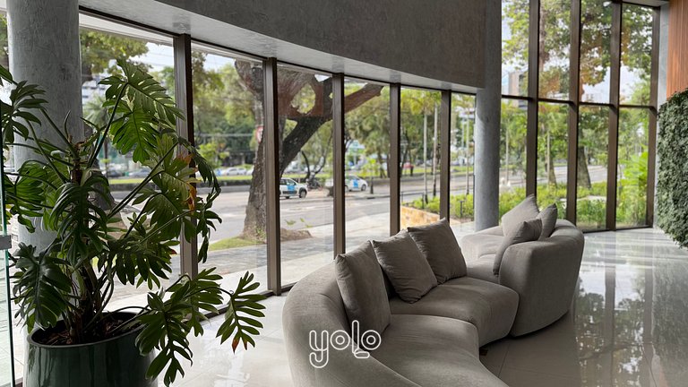 Rooftop Agamenon Prince - Flat no Centro do Recife