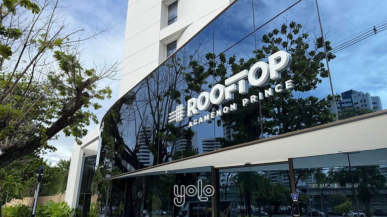 Rooftop Agamenon Prince - Flat no Centro do Recife