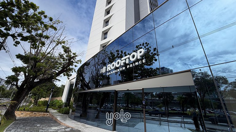 Rooftop Agamenon Prince - Flat no Centro do Recife