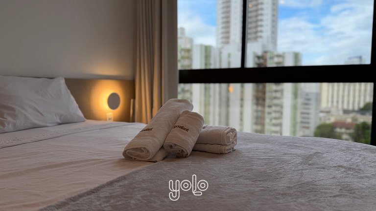 Rooftop Agamenon Prince - Flat no Centro do Recife