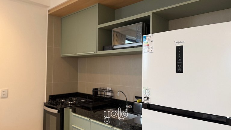 Rooftop Agamenon Prince - Flat no Centro do Recife