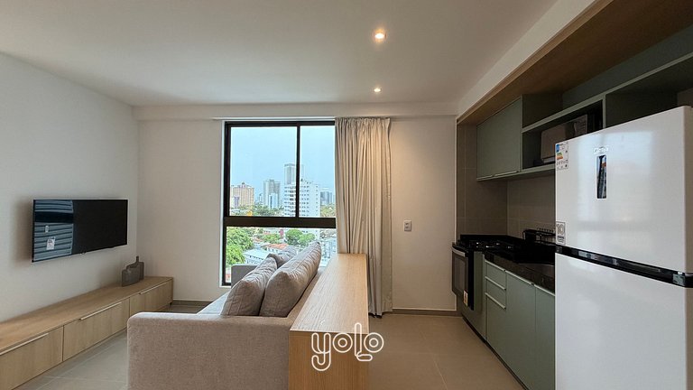 Rooftop Agamenon Prince - Flat no Centro do Recife