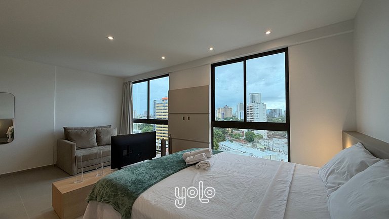 Rooftop Agamenon Prince - Flat no Centro do Recife