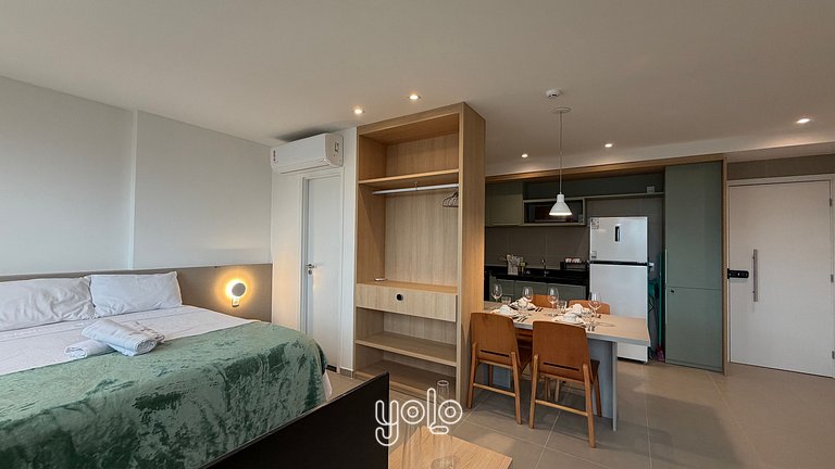 Rooftop Agamenon Prince - Flat no Centro do Recife