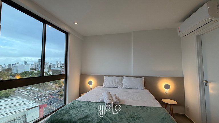 Rooftop Agamenon Prince - Flat no Centro do Recife