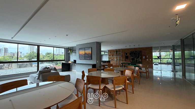 Rooftop Agamenon Prince - Flat no Centro do Recife