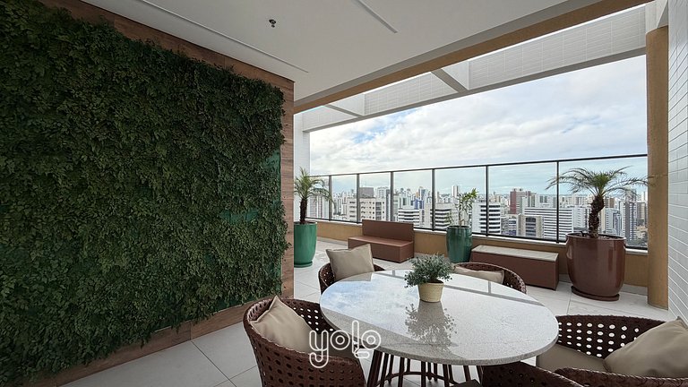 Rooftop Agamenon Prince - Flat no Centro do Recife