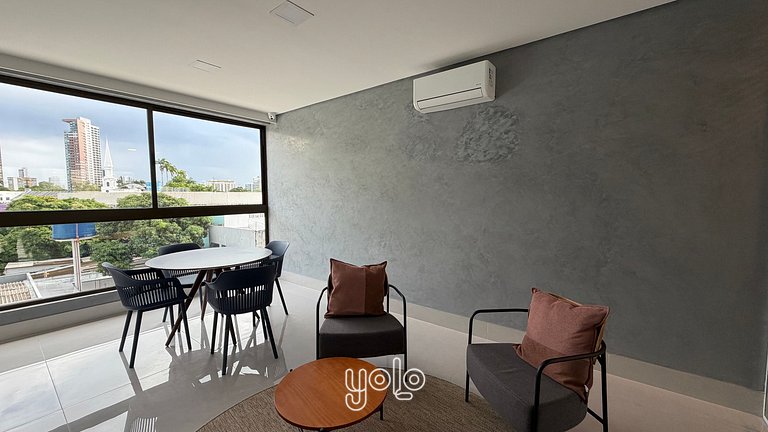 Rooftop Agamenon Prince - Flat no Centro do Recife