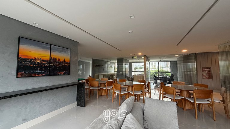 Rooftop Agamenon Prince - Flat no Centro do Recife