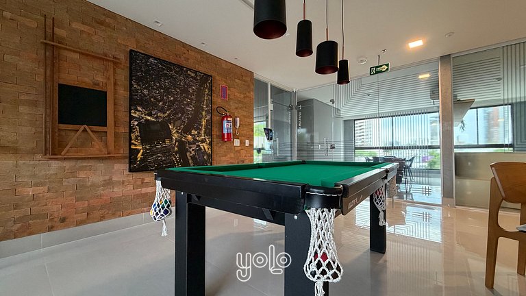 Rooftop Agamenon Prince - Flat no Centro do Recife