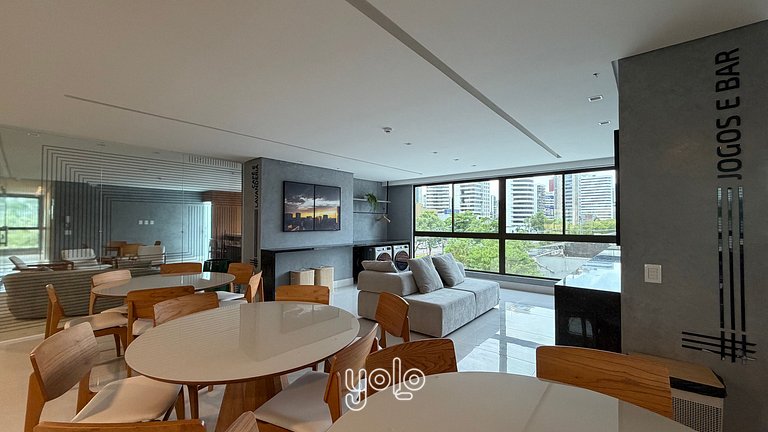 Rooftop Agamenon Prince - Flat no Centro do Recife