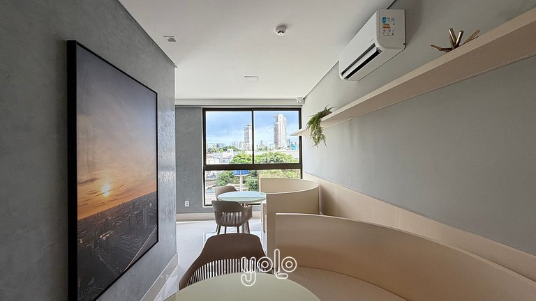 Rooftop Agamenon Prince - Flat no Centro do Recife