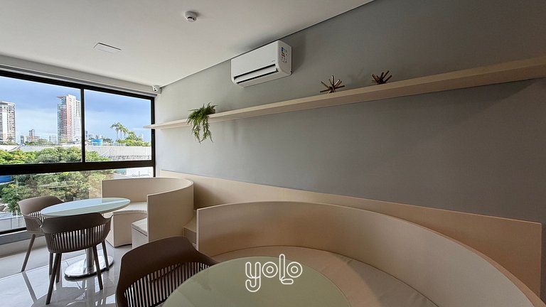 Rooftop Agamenon Prince - Flat no Centro do Recife