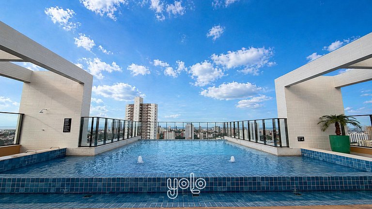 Rooftop Agamenon Prince - Flat no Centro do Recife