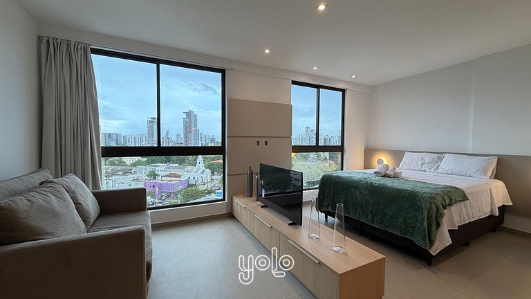 Rooftop Agamenon Prince - Flat no Centro do Recife