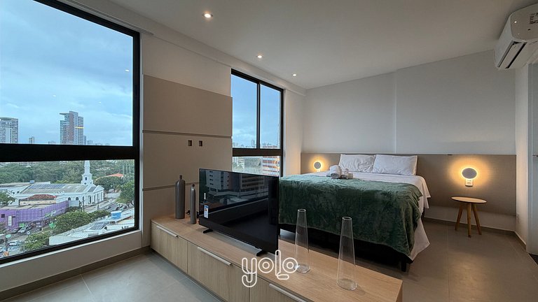 Rooftop Agamenon Prince - Flat no Centro do Recife