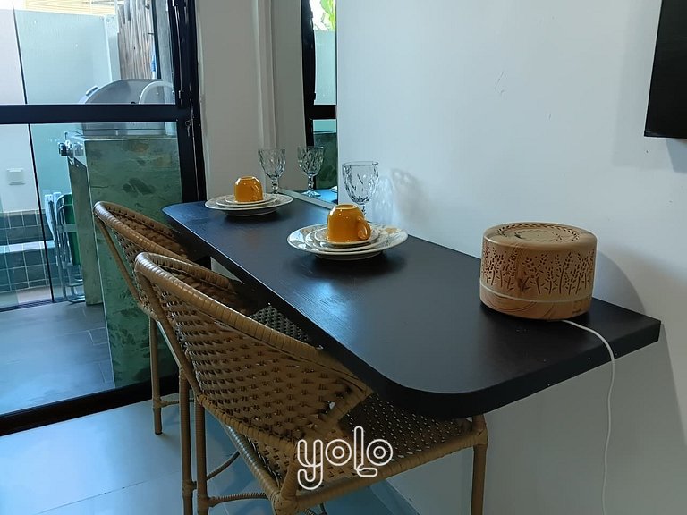 Flat com Piscina Privativa #07