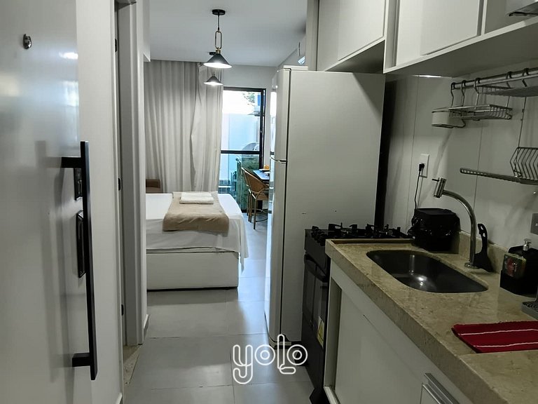 Flat com Piscina Privativa #07