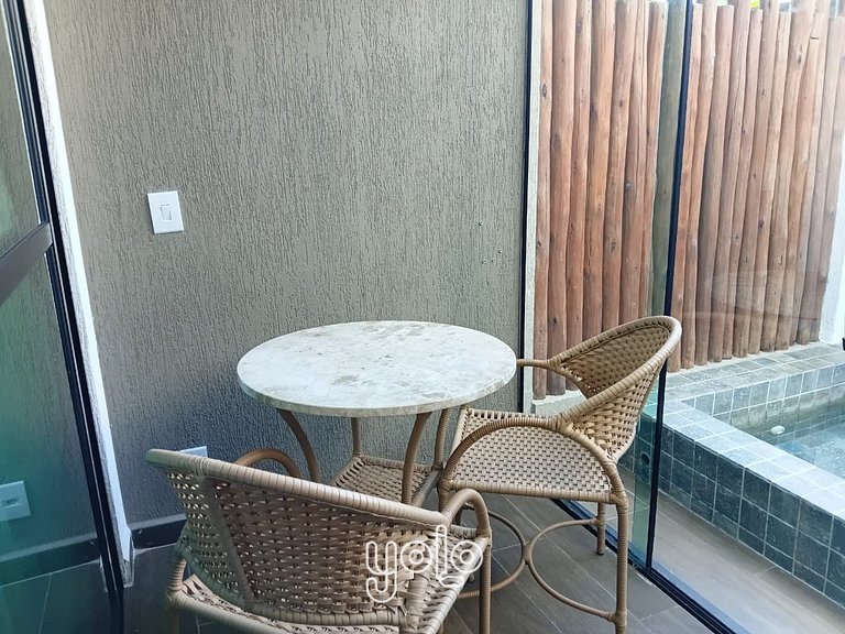 Flat com Piscina Privativa #07